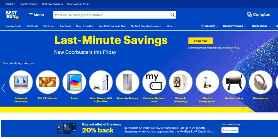 Online Shopping Sites bestbuy