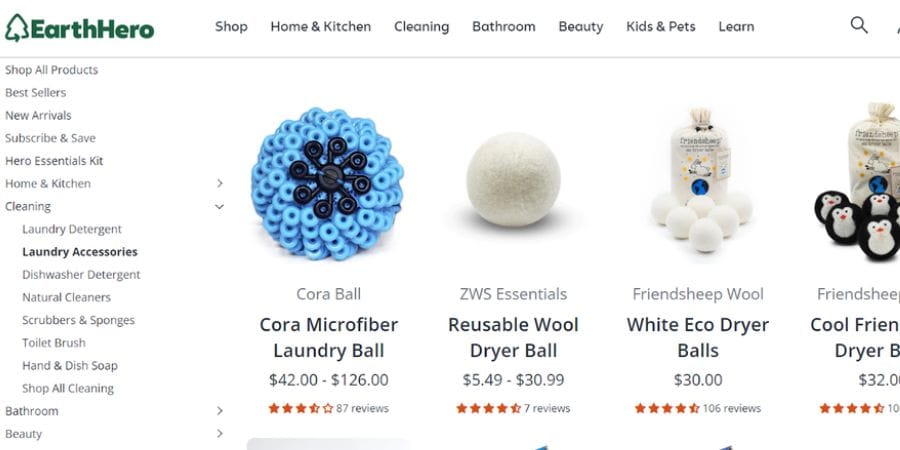 Online Shopping Sites Earthhero