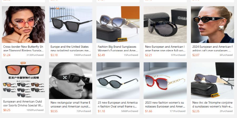 1688order Sunglasses