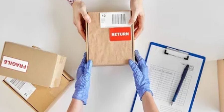 How to Make Returns with a Torn Bag