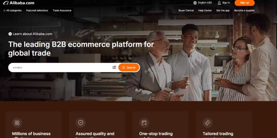 Online Shopping Sites Alibaba