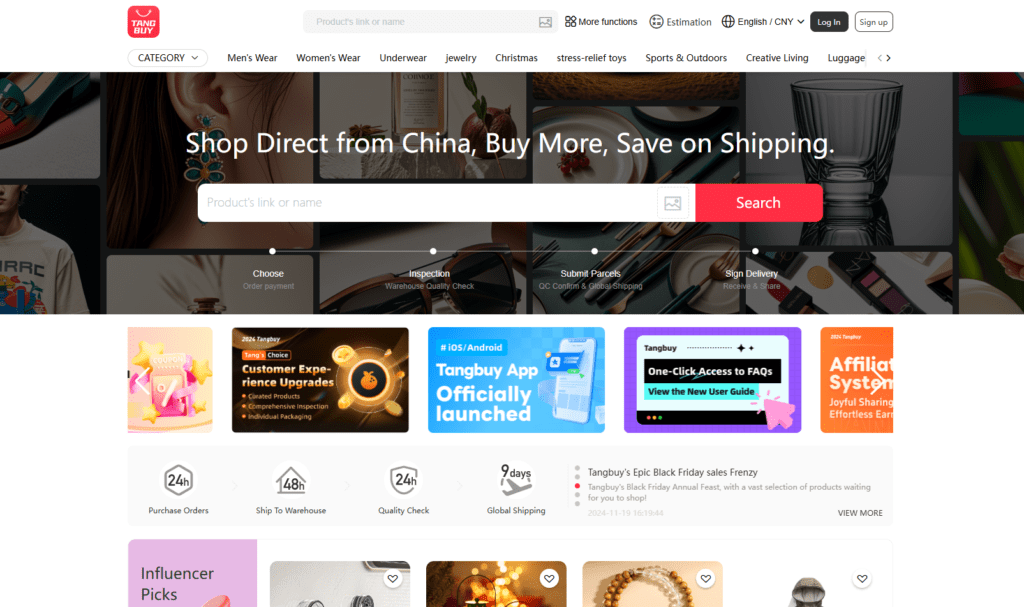 Website Source Tangbuy