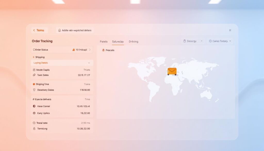 Temu order tracking steps and delivery time updates
