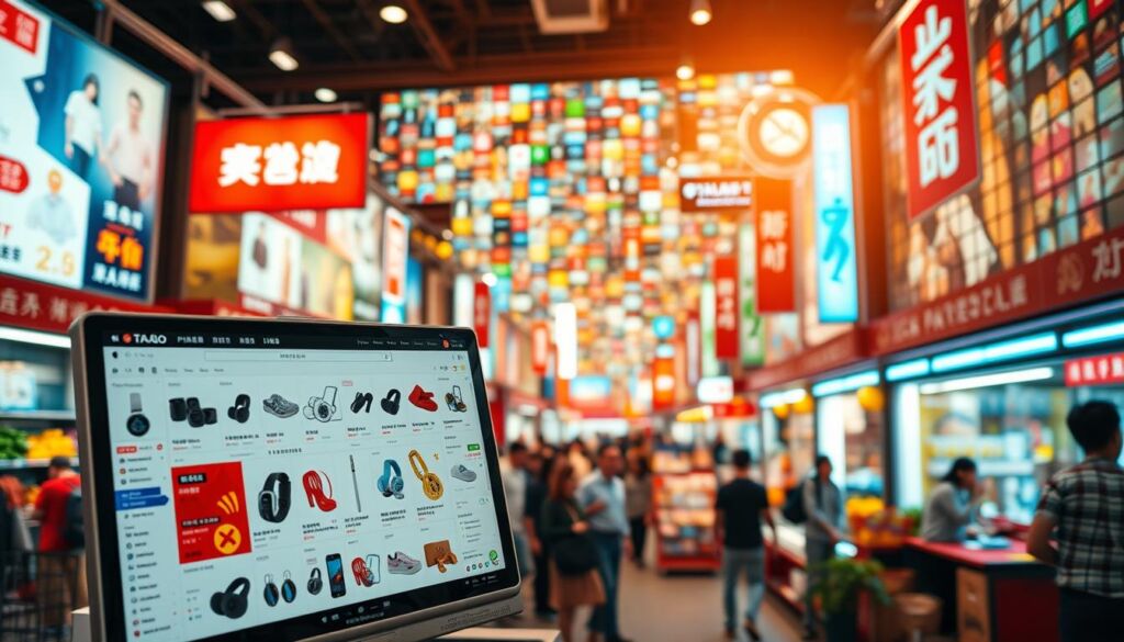 Taobao shopping features