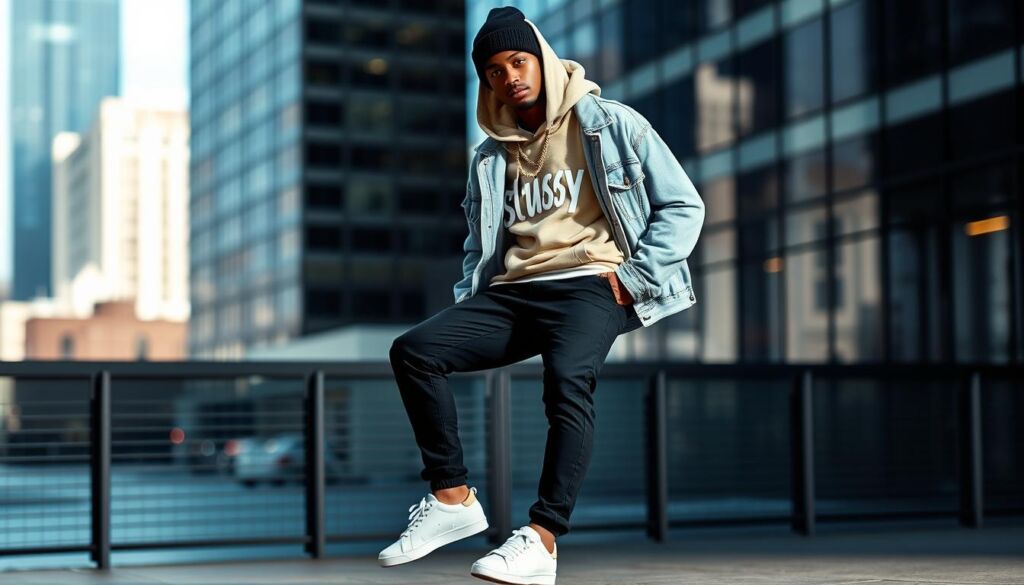 authentic stussy hoodie outfit