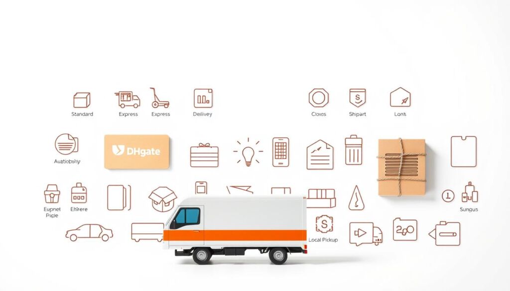 dhgate shipping methods