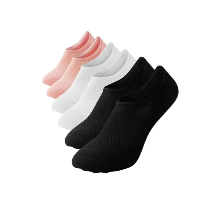 100 Pairs Non Slip Invisible Casual Socks