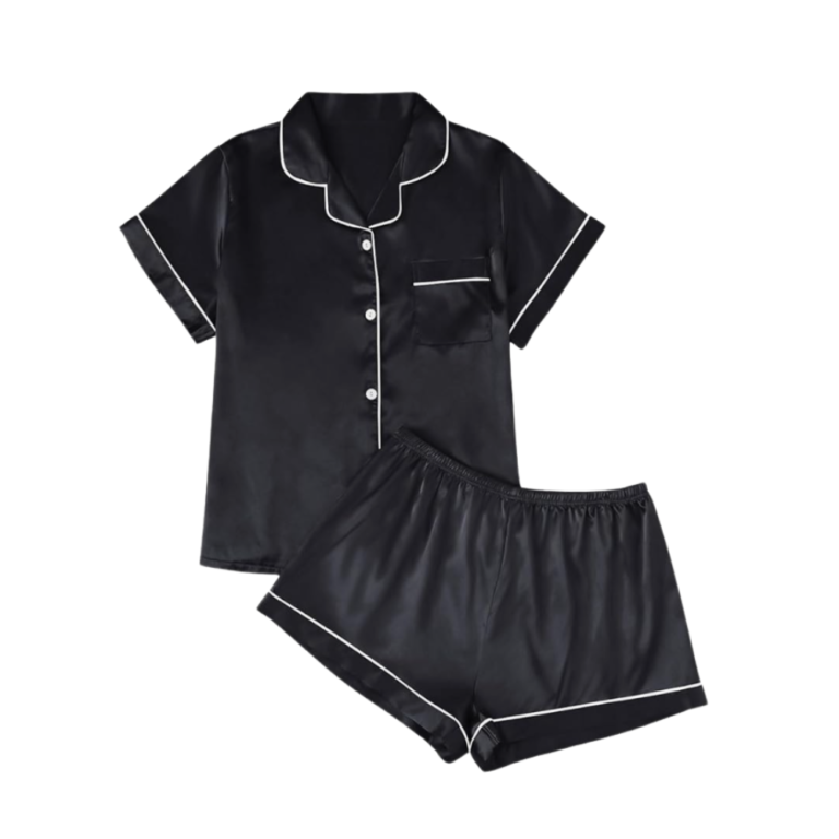 3 Sets-Silk Satin Pajamas for Women Set 2 Piece