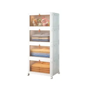 4 Tier Storage Bins with Lids