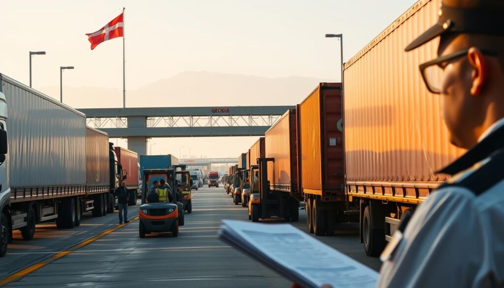 Georgia import products customs process