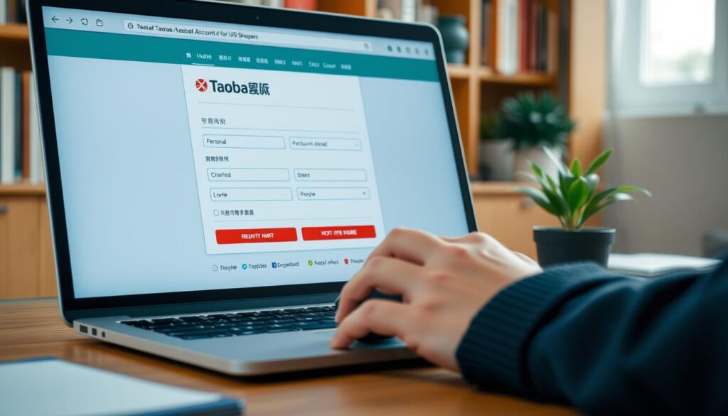 Taobao account registration steps for US shoppers