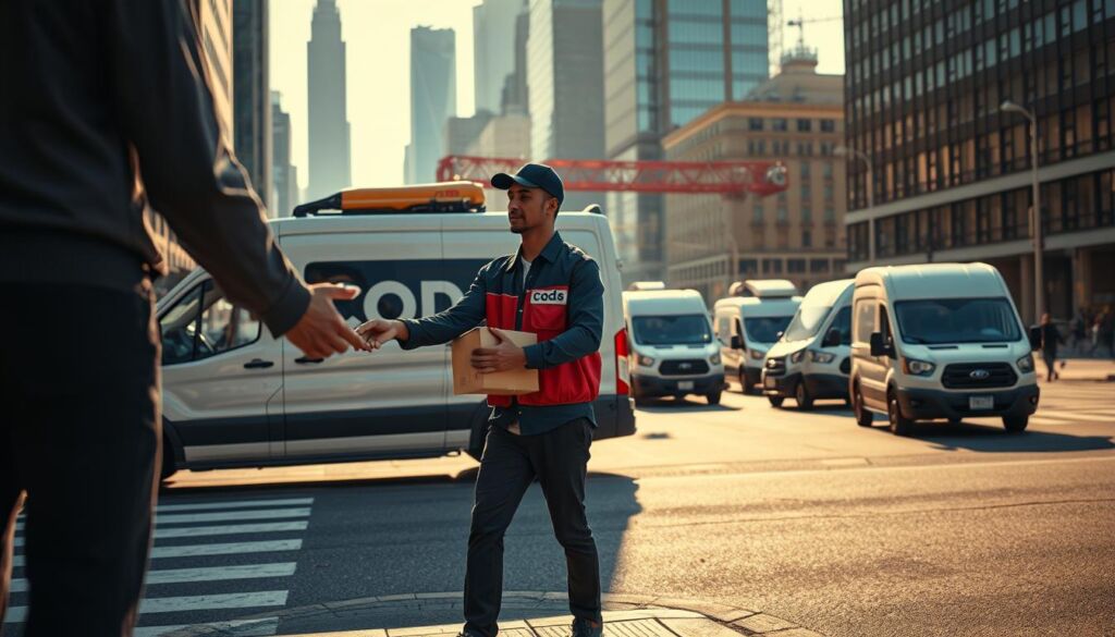 cash on delivery logistics