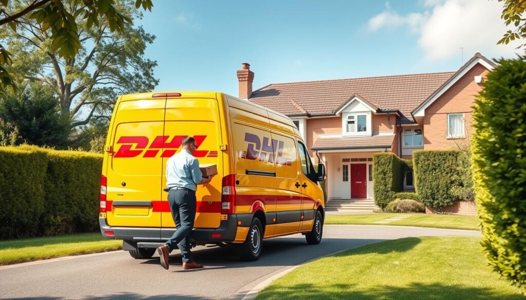 dhl sunday delivery options