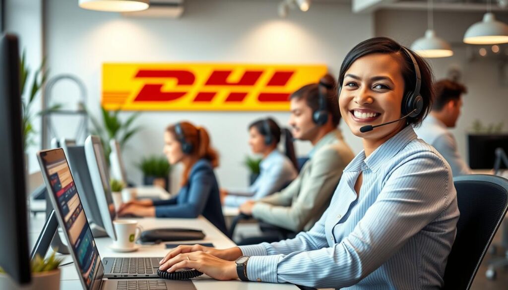 dhl weekend service support