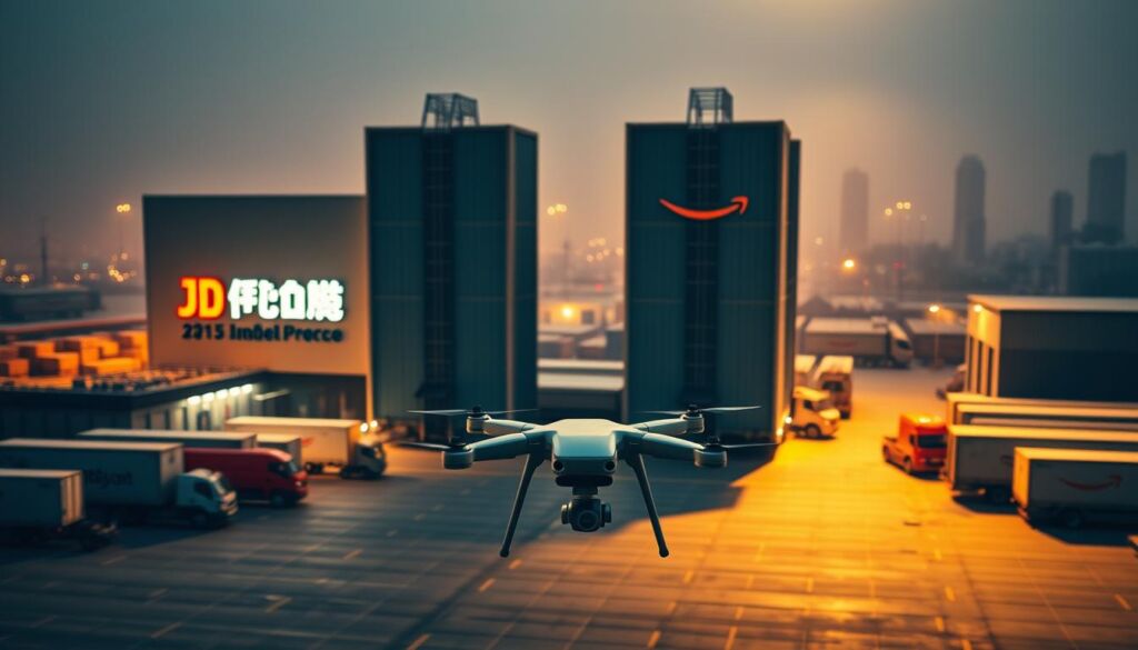 e-commerce rivals logistics comparison