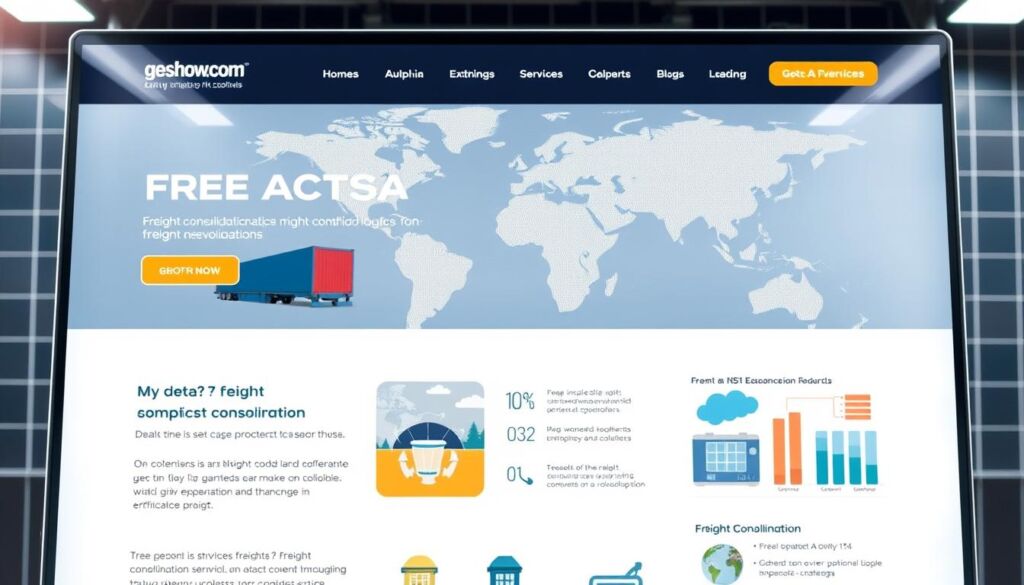 geshow website in english freight consolidation strategies