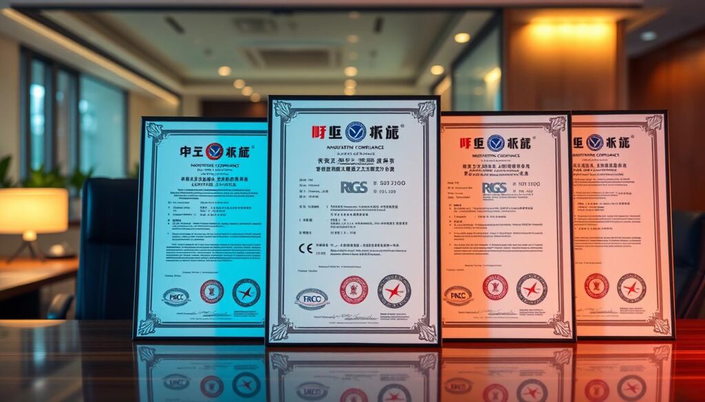 prc manufacturing compliance certifications