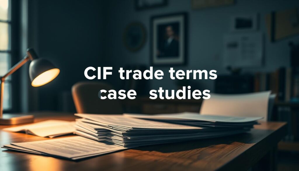 CIF trade terms case studies