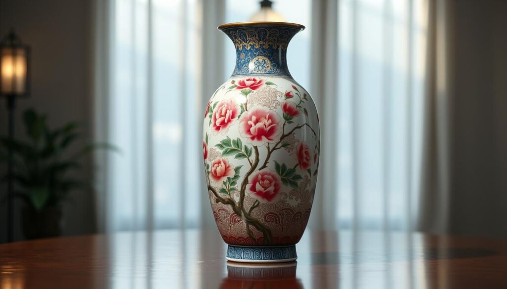 Chinese floral vase profit comparison