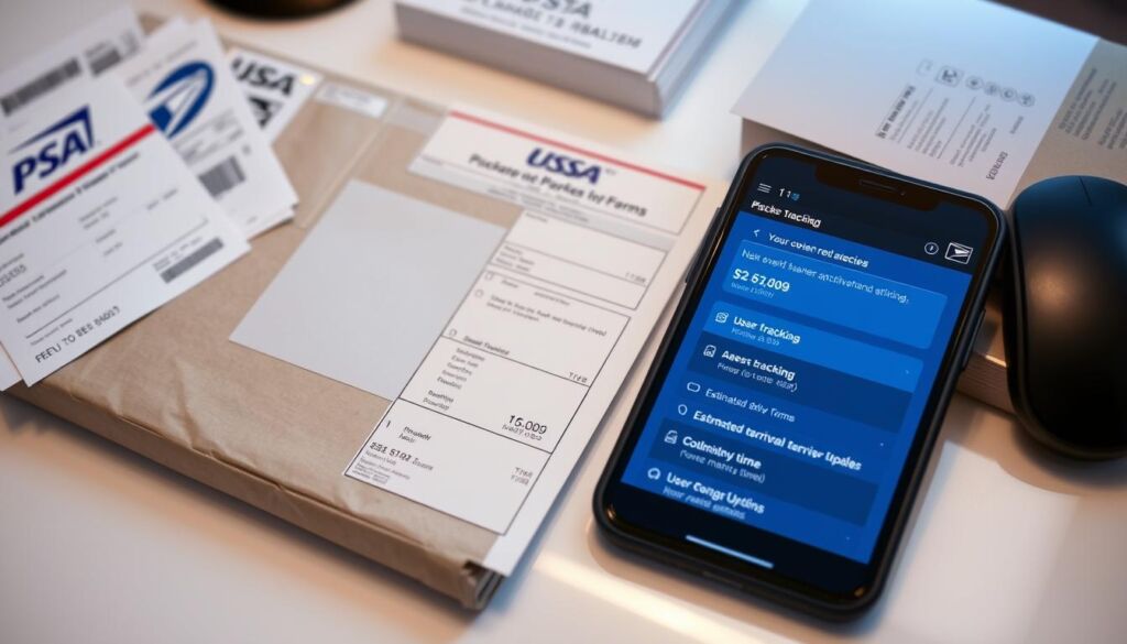 USPS package tracking options
