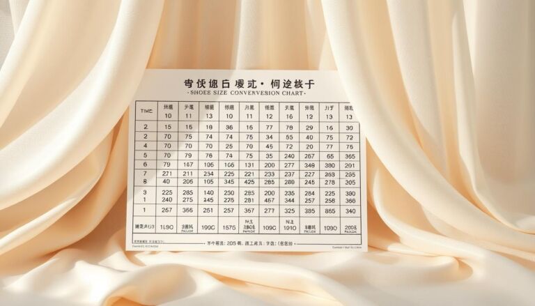 chinese shoe size to american