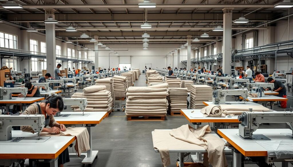 custom linen tablecloth production workflow