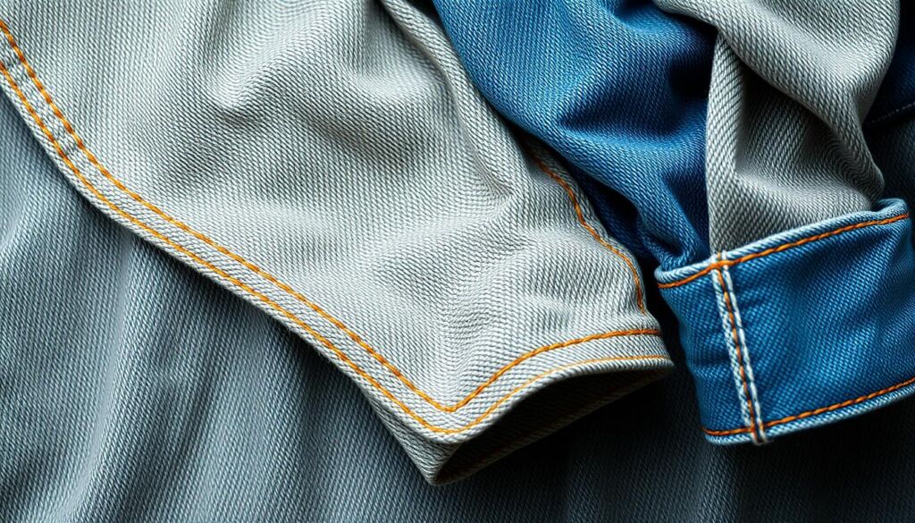 denim garment material applications