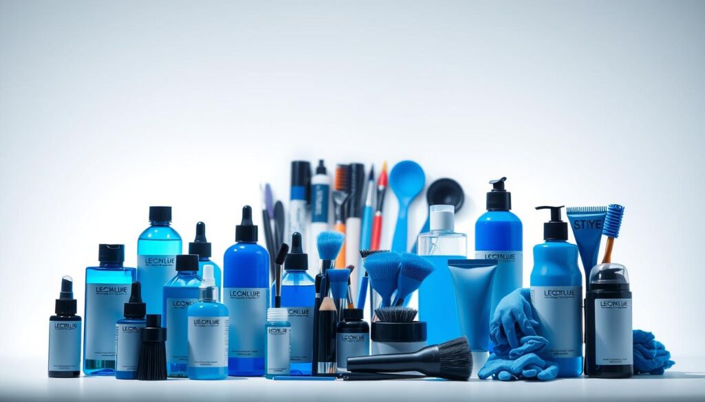electric blue hair dye products