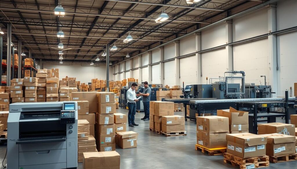 logistics benefits for printing businesses