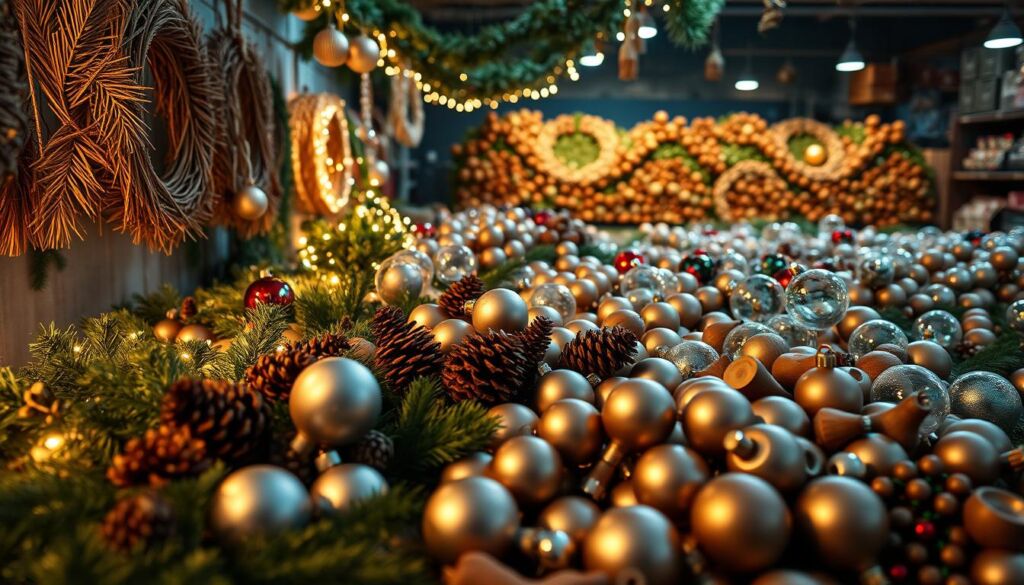 sustainable festive decorations in bulk