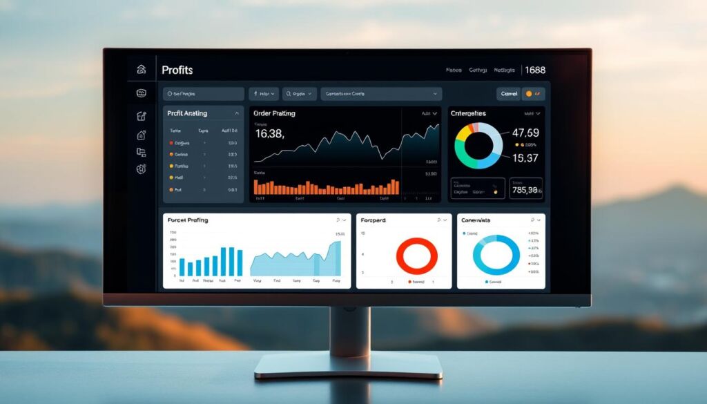 1688Order profit analysis dashboard