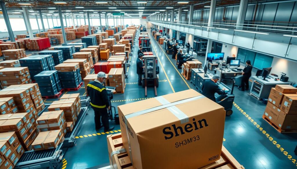 Shein consolidated shipping and customs process