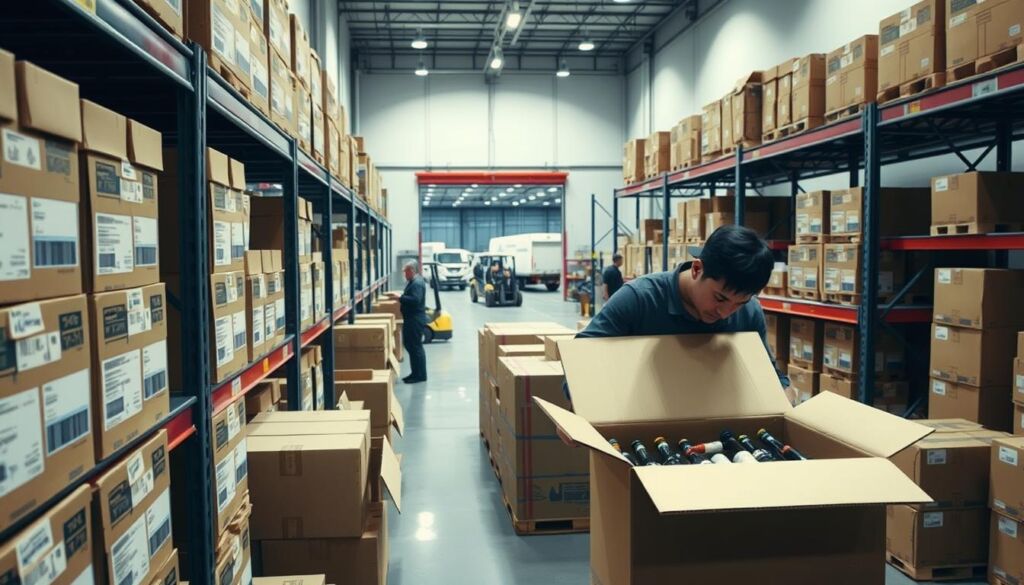 alcohol shipment return process