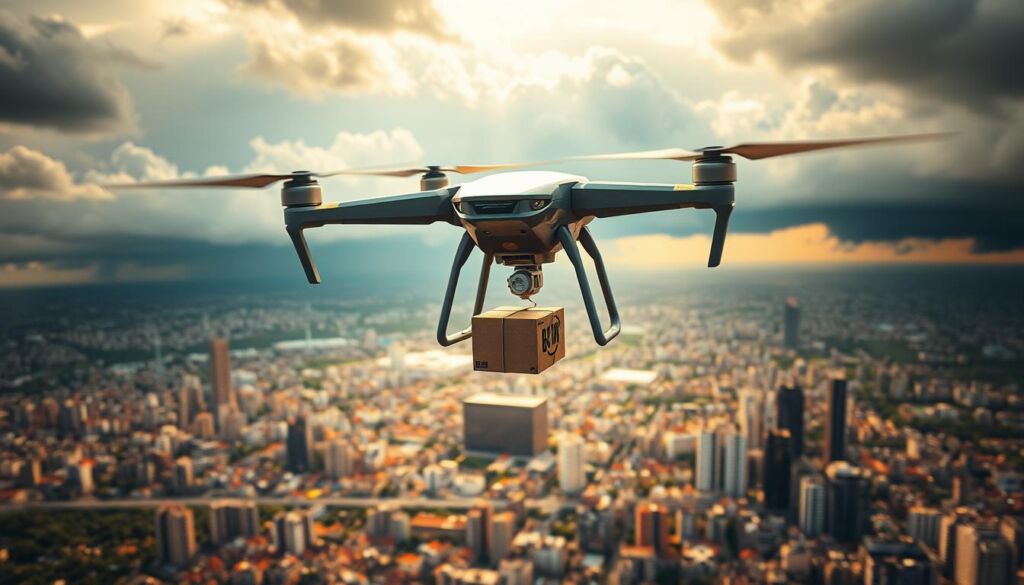 hail tracking technology drone delivery