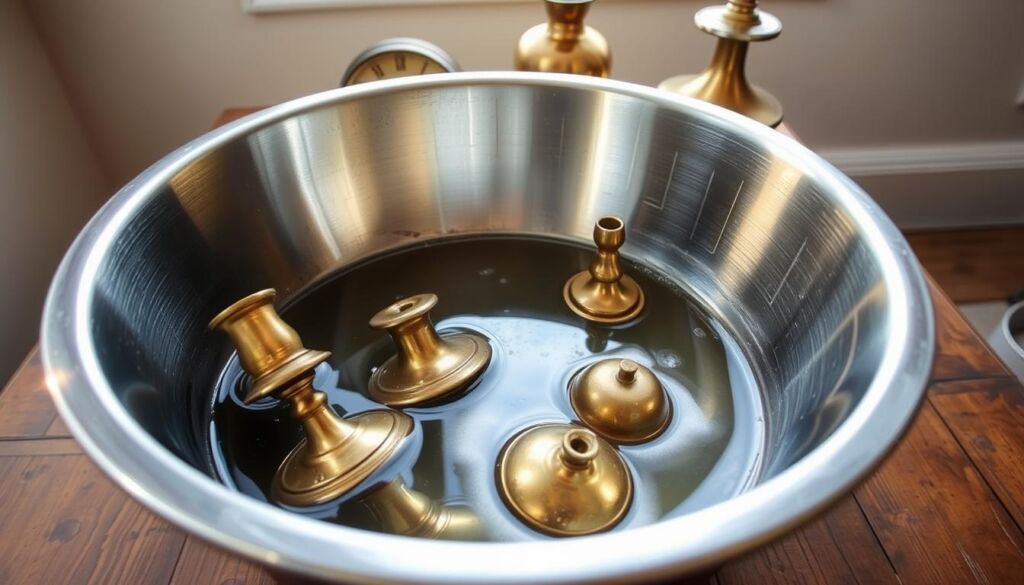 homemade brass tarnish remover