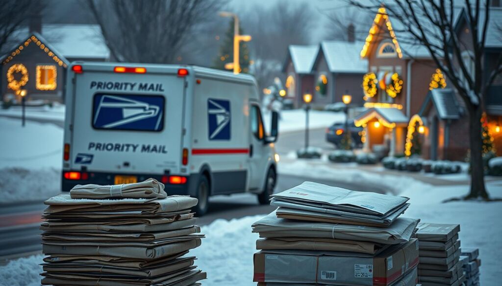 priority mail delivery time during holidays