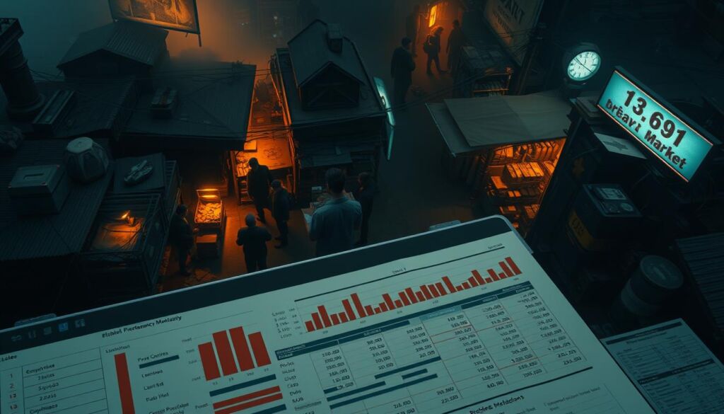 profitability analysis black market industry