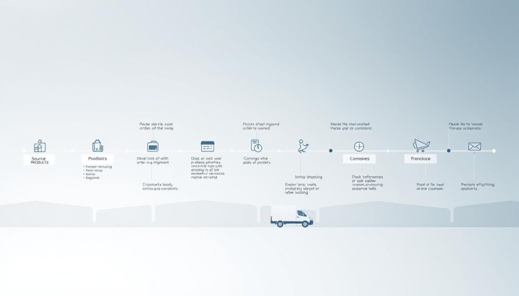 drop shipping workflow timeline