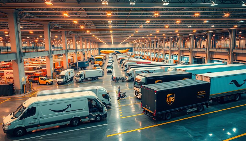 ups amazon transportation improvement strategies