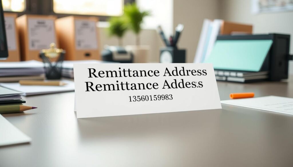 what is a remittance address