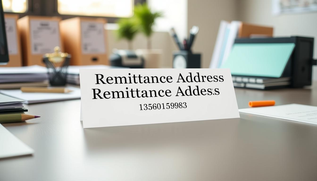 what is a remittance address