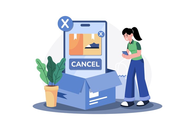 cancel order illustration concept flat illustration isolated white background 701961 7678 1