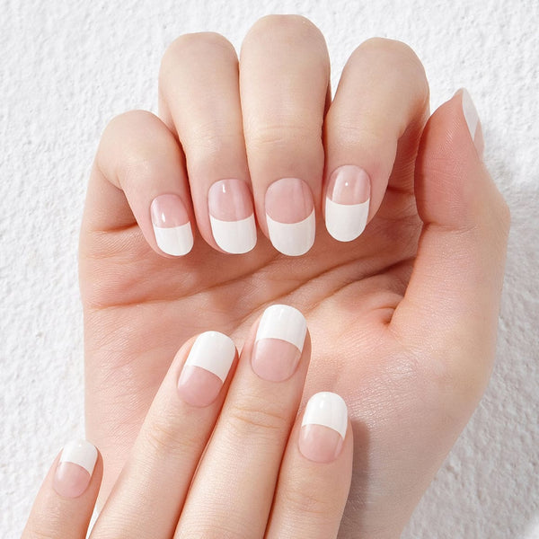 Classic French Tip (Round/Oval